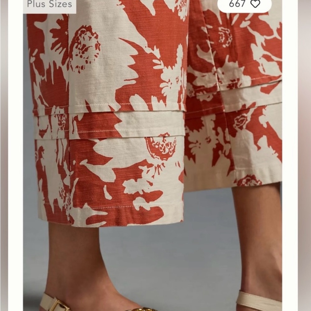 Anthropologie Sommerset Floral Jumpsuit - Picture 6 of 6